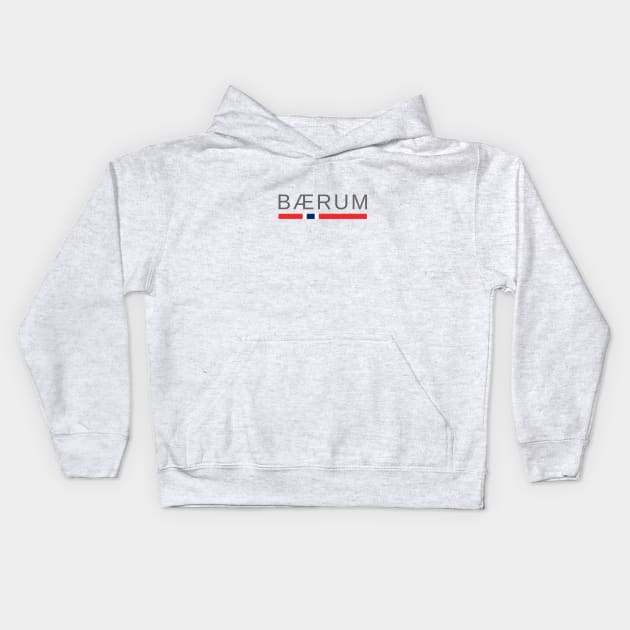 Bærum Norge | Baerum Norway Kids Hoodie by tshirtsnorway